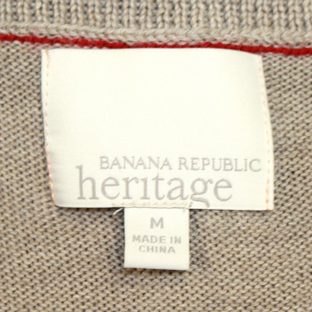 Banana Republic Heritage Brown Merino Knit Dress Blend Cozy Preppy Casual Medium - Picture 7 of 7